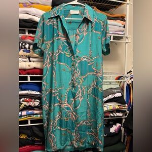 Women’s vintage throw on dress